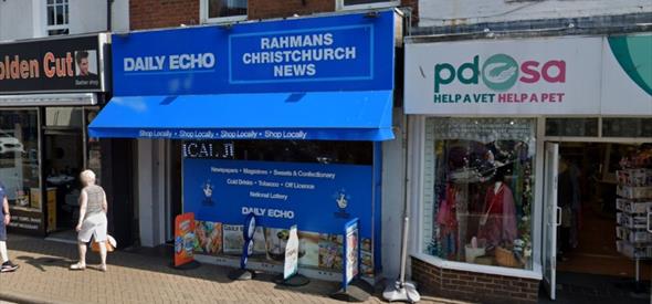 Exterior shot of Rahmans Christchurch Convenience Stores