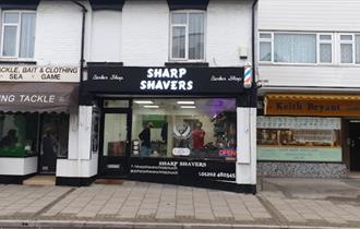 Sharp savers Barber shop from the Highstreet