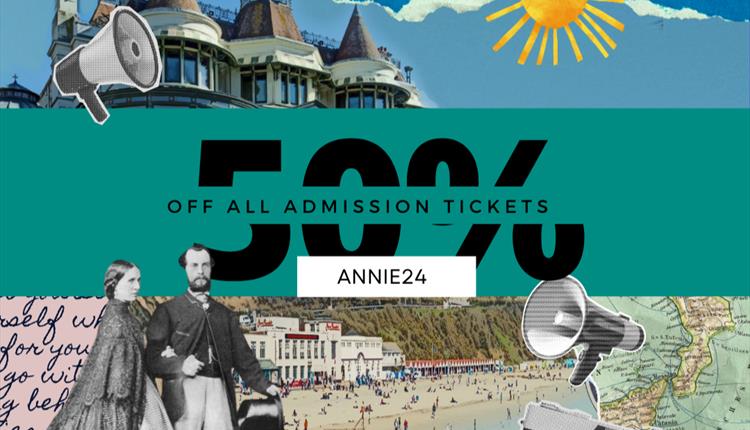 50% off all admission tickets 'Annie24'