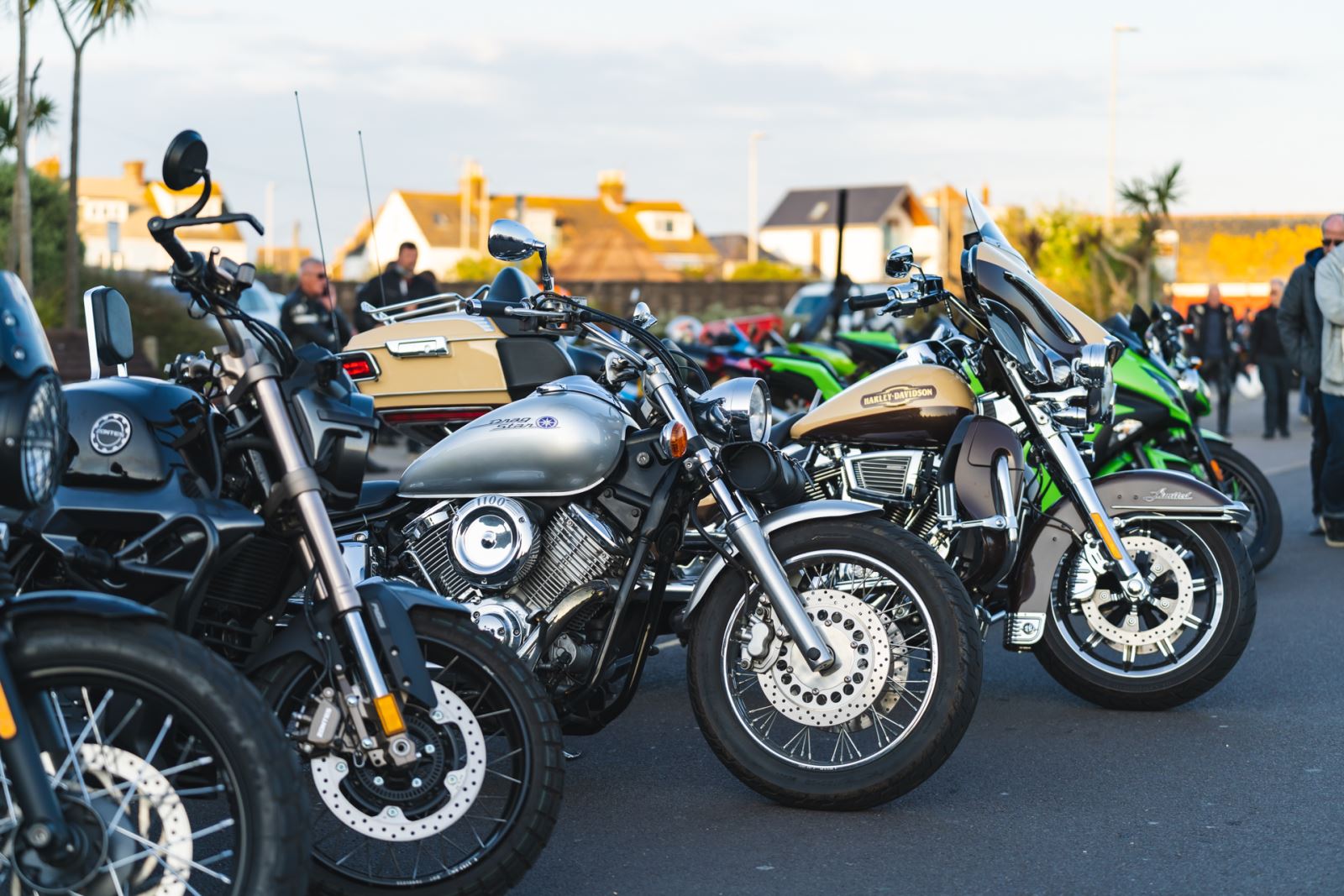 Poole Bike Night on Poole Quay