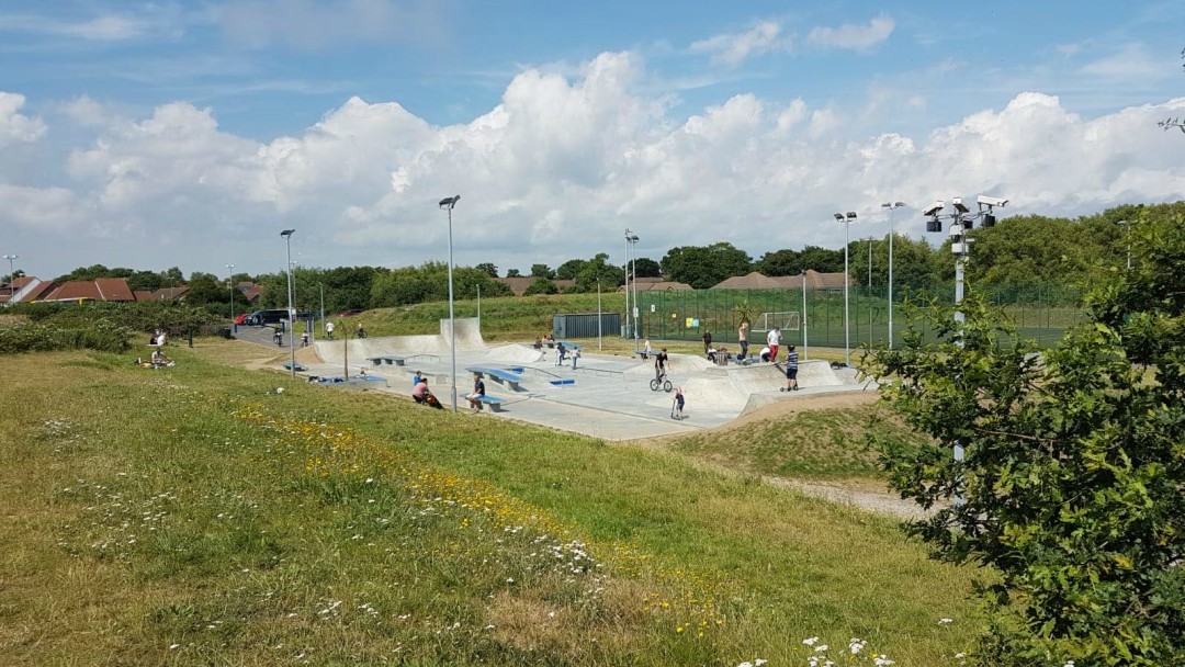 The Two Rivers Meet skate park