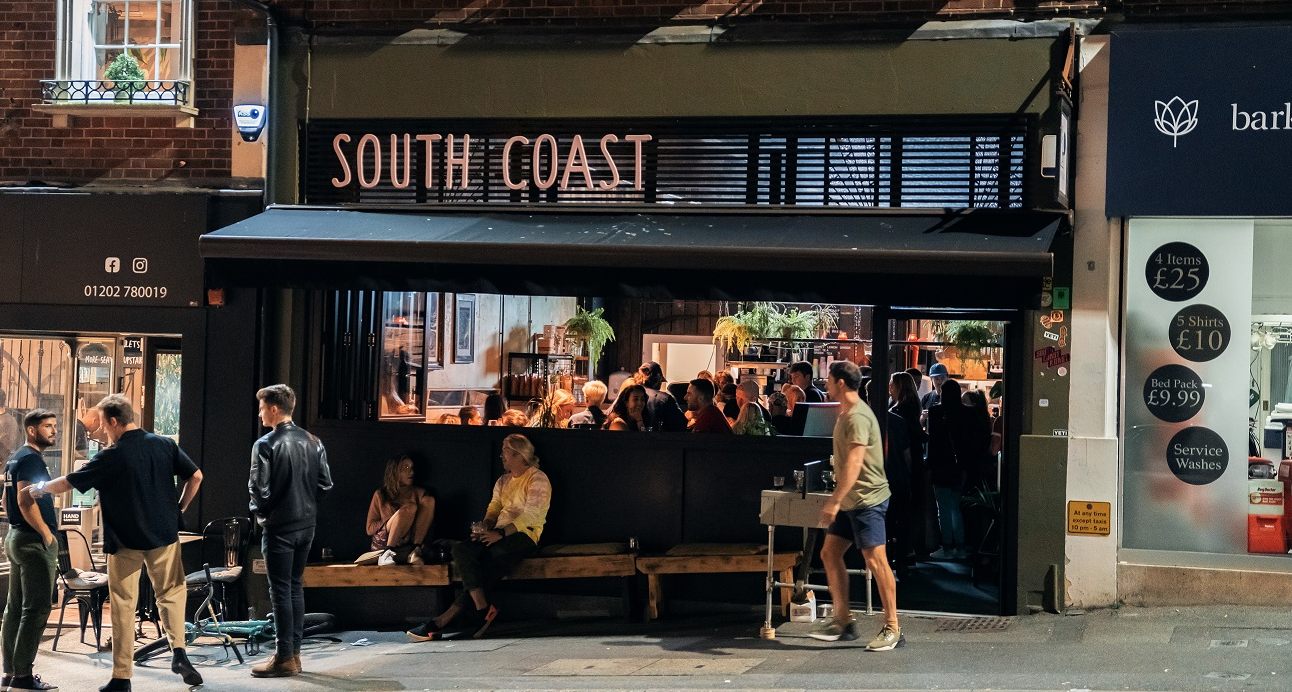 South Coast Coffee Shop from the highstreet 