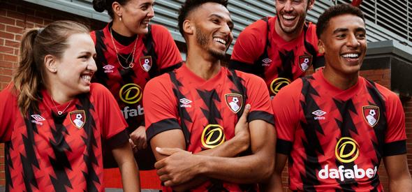 AFC Bournemouth Players Celebrating