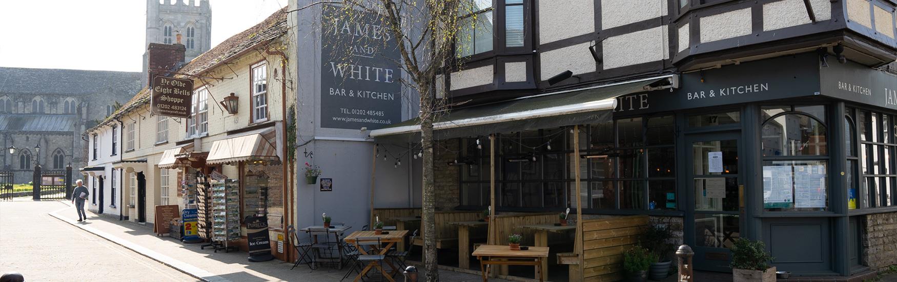 Exterior shot of a Bar located in Christchurch