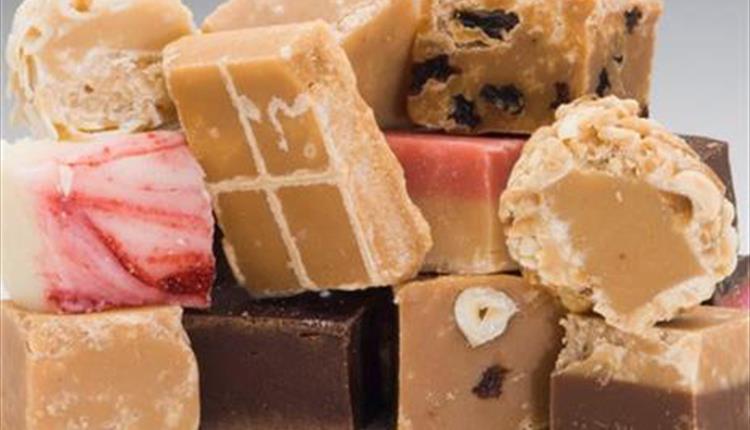 Selection of mouth-watering homemade fudge
