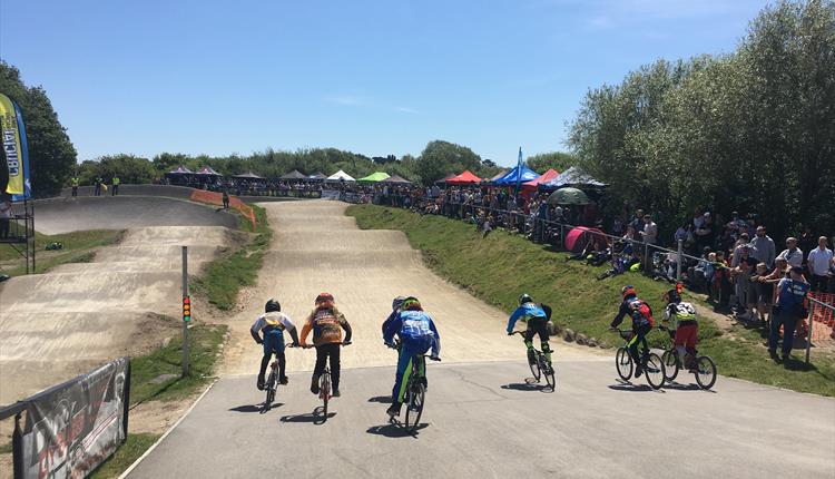 Bournemouth BMX track.