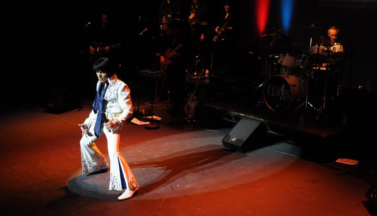 Lee Memphis King on stage