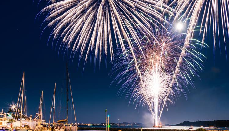 Poole Quay Fireworks
