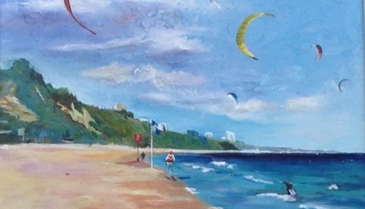 Branksome Chine - Oil by Dorothy Fox