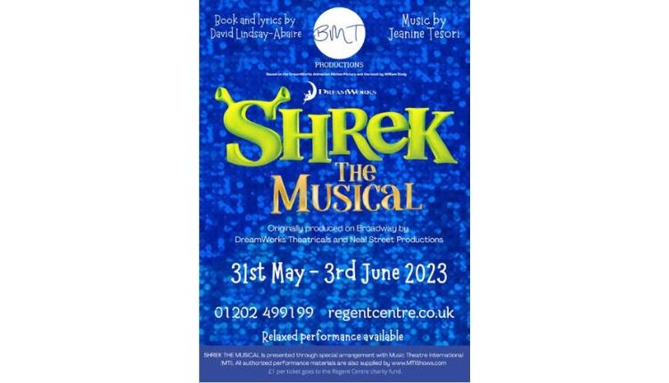 Shrek the musical poster