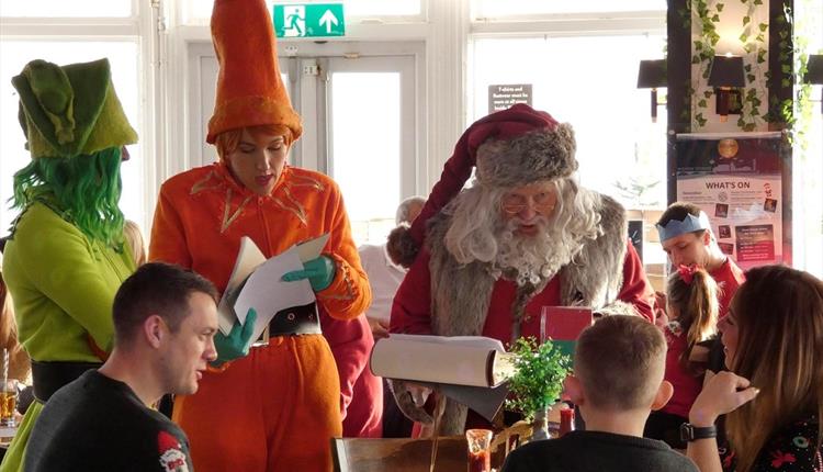 Breakfast with Santa on Bournemouth Pier