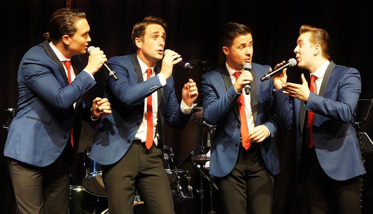 East Coast Boys Live on stage