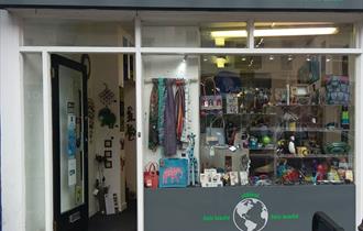 front of mundo fairtrade shop