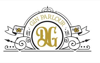 Dirty Gertie insignia in gold and white