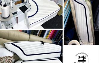 some images of motorbike gear sewing