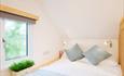Upstairs bedroom of the Beach lodge
