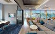 Stylish and fresh lobby