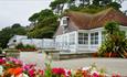Side of Branksome Dene Room and terrace
