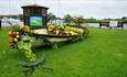 Wonderful boat display from the Academy of Floristry at the 2019 show