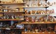 interior of shop, display of gifts