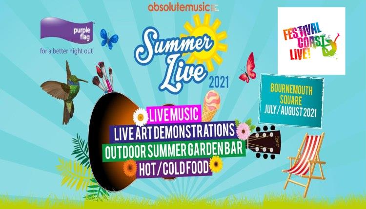 Summer Live 2021 logo and activity details