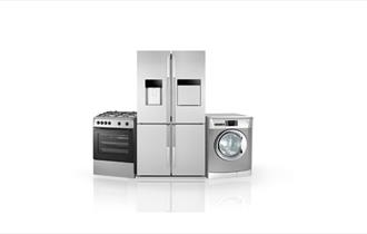Generic image of Cooker, fridge an washing machine