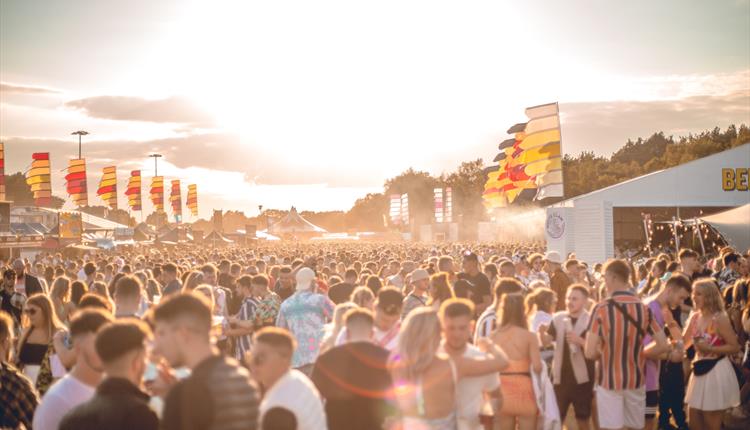 Crowds at Bournemouth7s festival