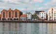 A nice shot of Poole Quay's from the sea.