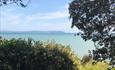 A view from up on Highcliffe looking east towards the needles.