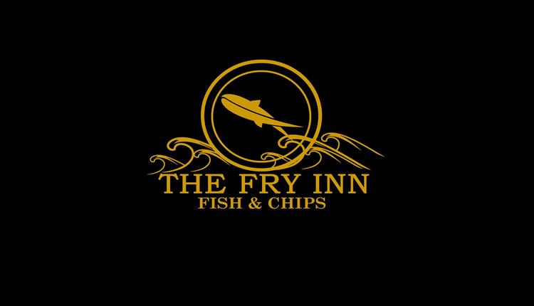 fry inn logo gold on black