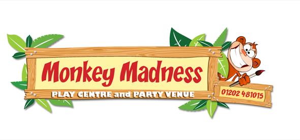Monkey Madness banner logo.