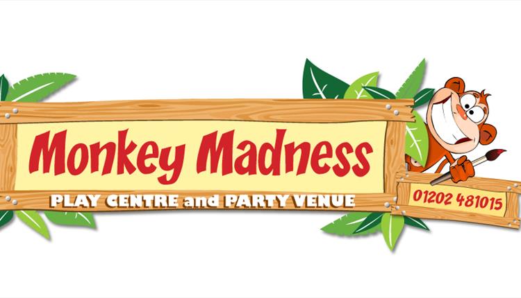 Monkey Madness banner logo.
